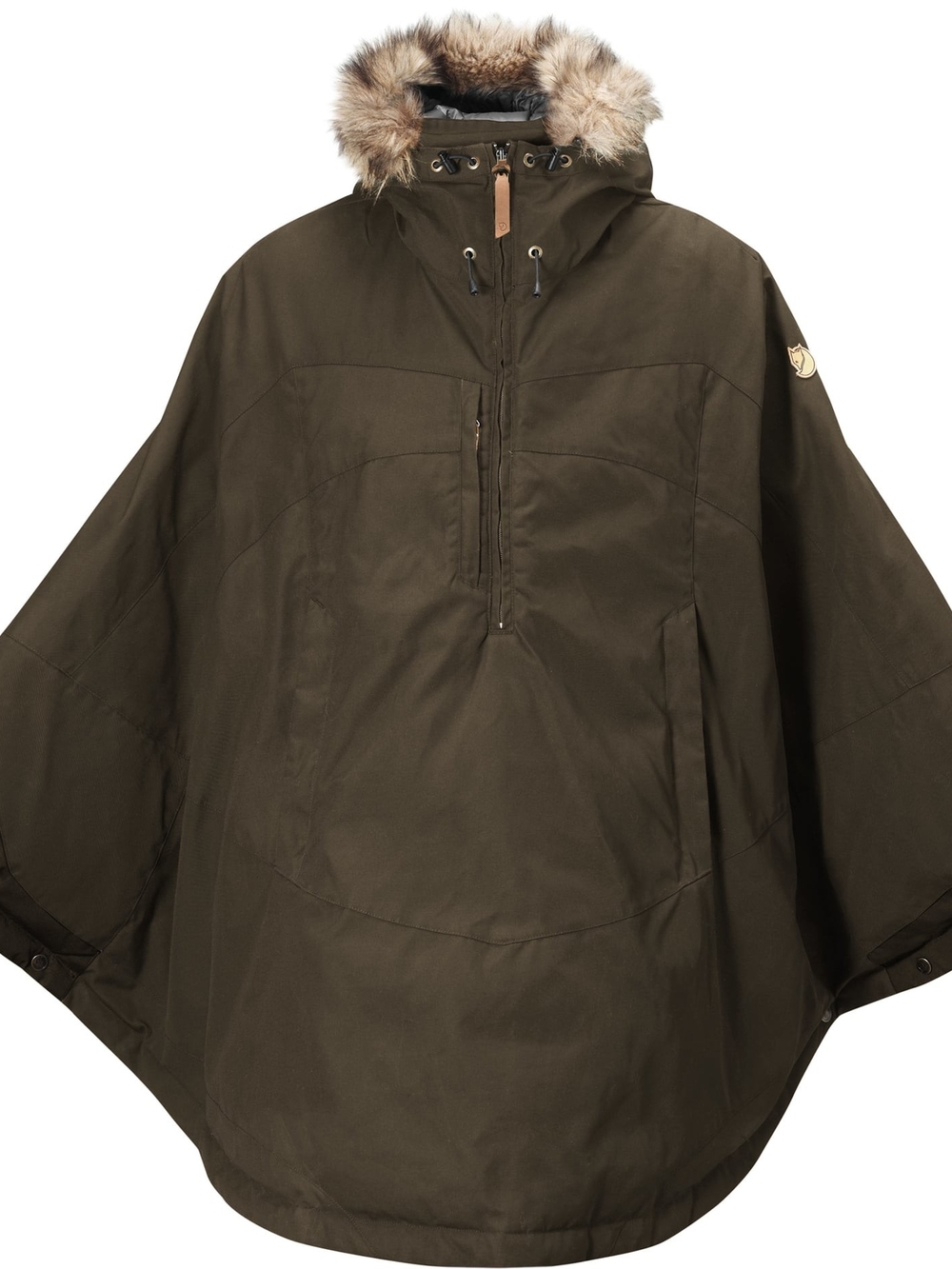 Fjallraven Olive Green Lukkha Poncho